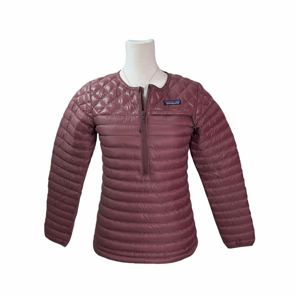Patagonia Women’s AlpLight 800 Fill Down Dark Ruby Pullover Size XXS